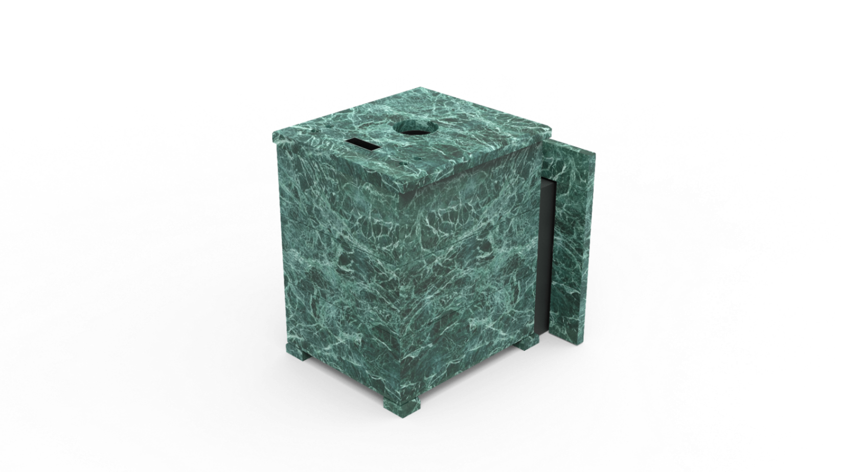 Печь из натурального камня Genesis GN 500 облицовка закрытая плоская пироксенит-элит фото в Ростове-на-Дону