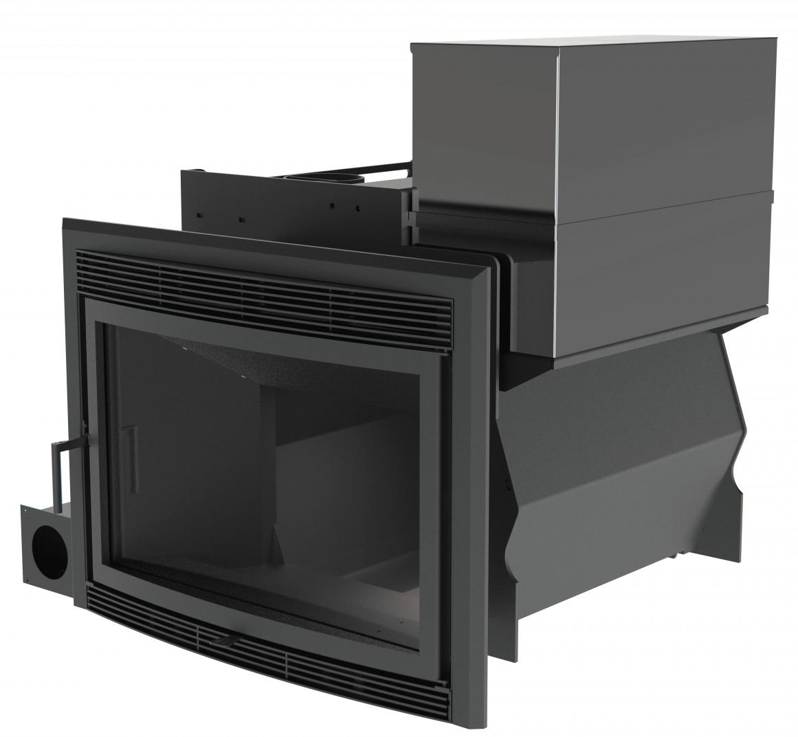 Банный камин 500, сталь+СВО фото в Ростове-на-Дону