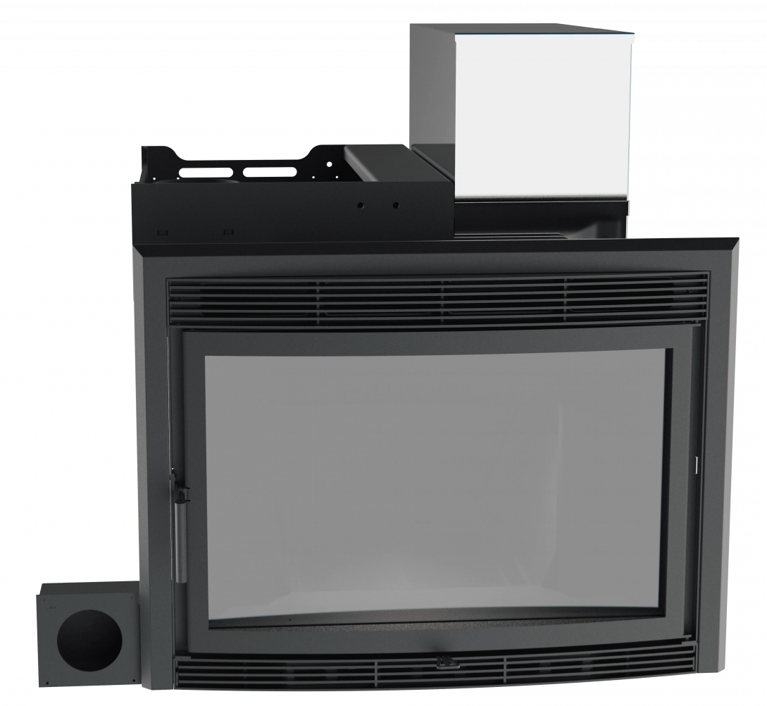 Банный камин 500, сталь+СВО фото в Ростове-на-Дону