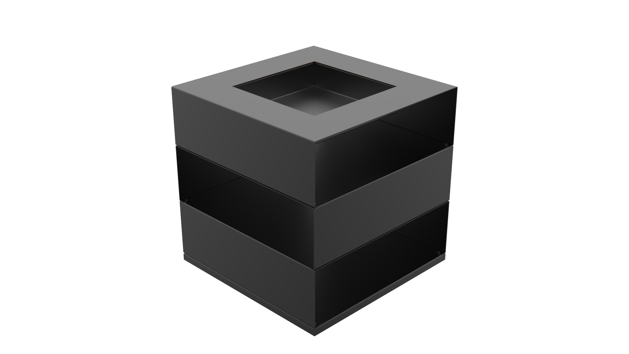 Очаг "Пламенный куб" фото в Ростове-на-Дону