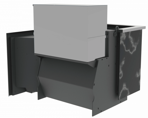 Банный камин 800, AISI 430 фото в Ростове-на-Дону