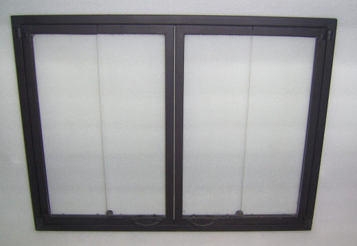 Дверь каминная с раздвижными стеклами фото в Ростове-на-Дону