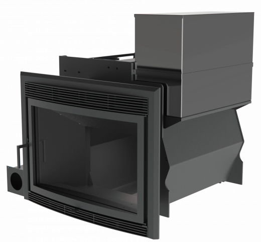 Банный камин 500, сталь+СВО фото в Ростове-на-Дону