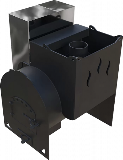 Печь Горыныч Мини, каменка с правой стороны фото в Ростове-на-Дону