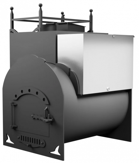 Печь Горыныч Мини, каменка закрытая с левой стороны фото в Ростове-на-Дону